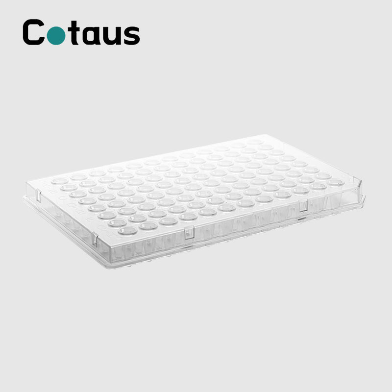 96 Hantle 0.1ml Transparent Half Skirt PCR Plate