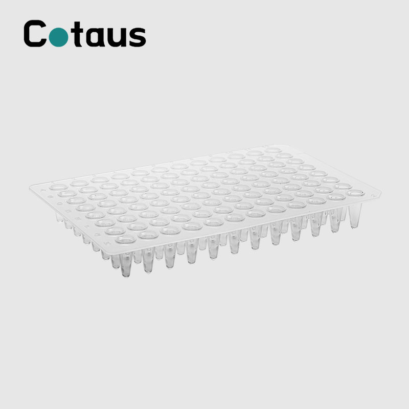 96 Hantle 0.1ml Transparent No Skirt PCR Plate