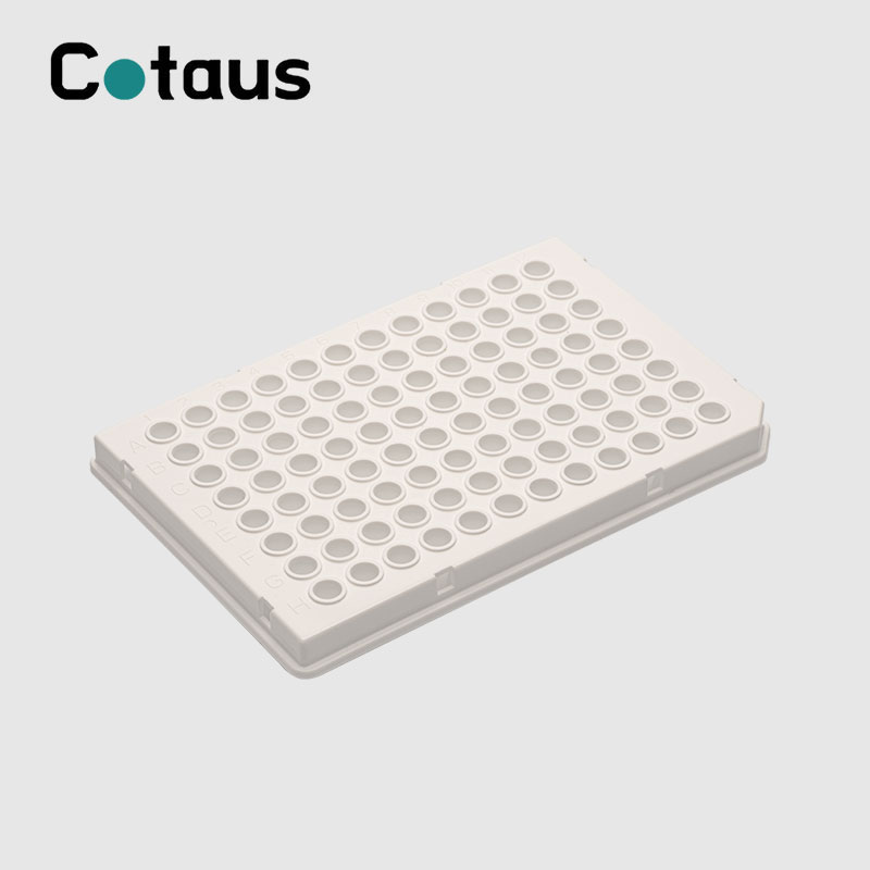 96 Hantle 0.1ml White Half Skirt PCR Plate